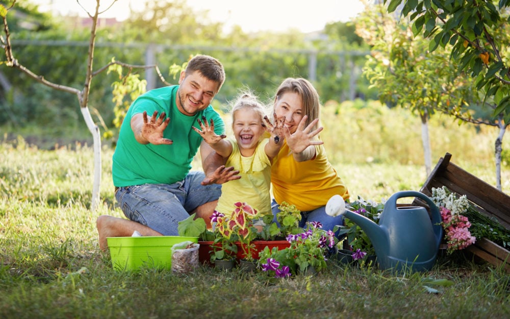 family gardening