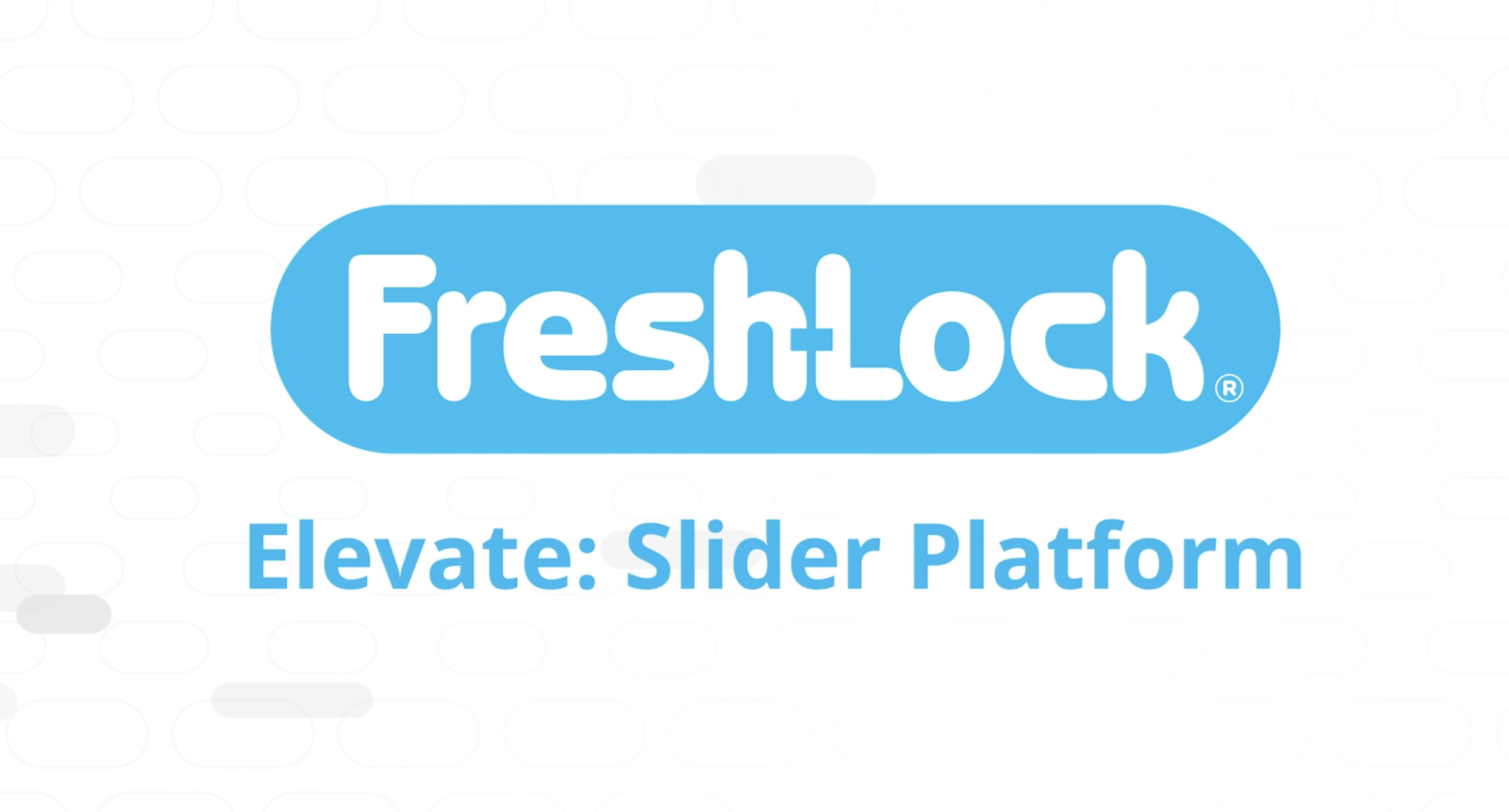 Elevate: Slider Platform